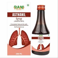 Herbal Asthanil Syrup - Premium Herbal Blend For Asthma Relief | Adult Tonic, Cough And Breathlessness Relief, Easy To Use