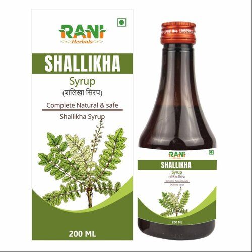 Herbal Shallaki Syrup - Age Group: For Adults