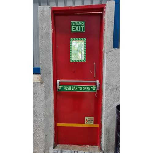Single Leaf Emergency Exit Door - Application: Exterior