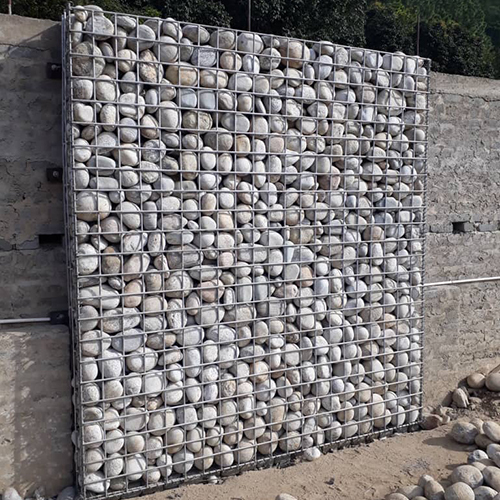 Gabion Box - Metal Alloys with Steel Wire Mesh , Coated Surface Finish for Enhanced Durability