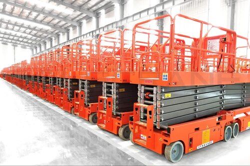 High-rise lift scissor lift table