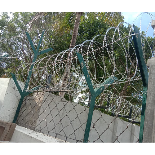 Helix Fence Concertina Razor Wire - Steel, Rodent Proof, Easy Install | Industrial & Commercial Usage, 1-Year Warranty