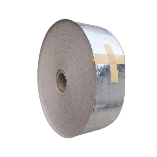 4 Inch Silver Laminated Paper Roll - Feature: High Quality