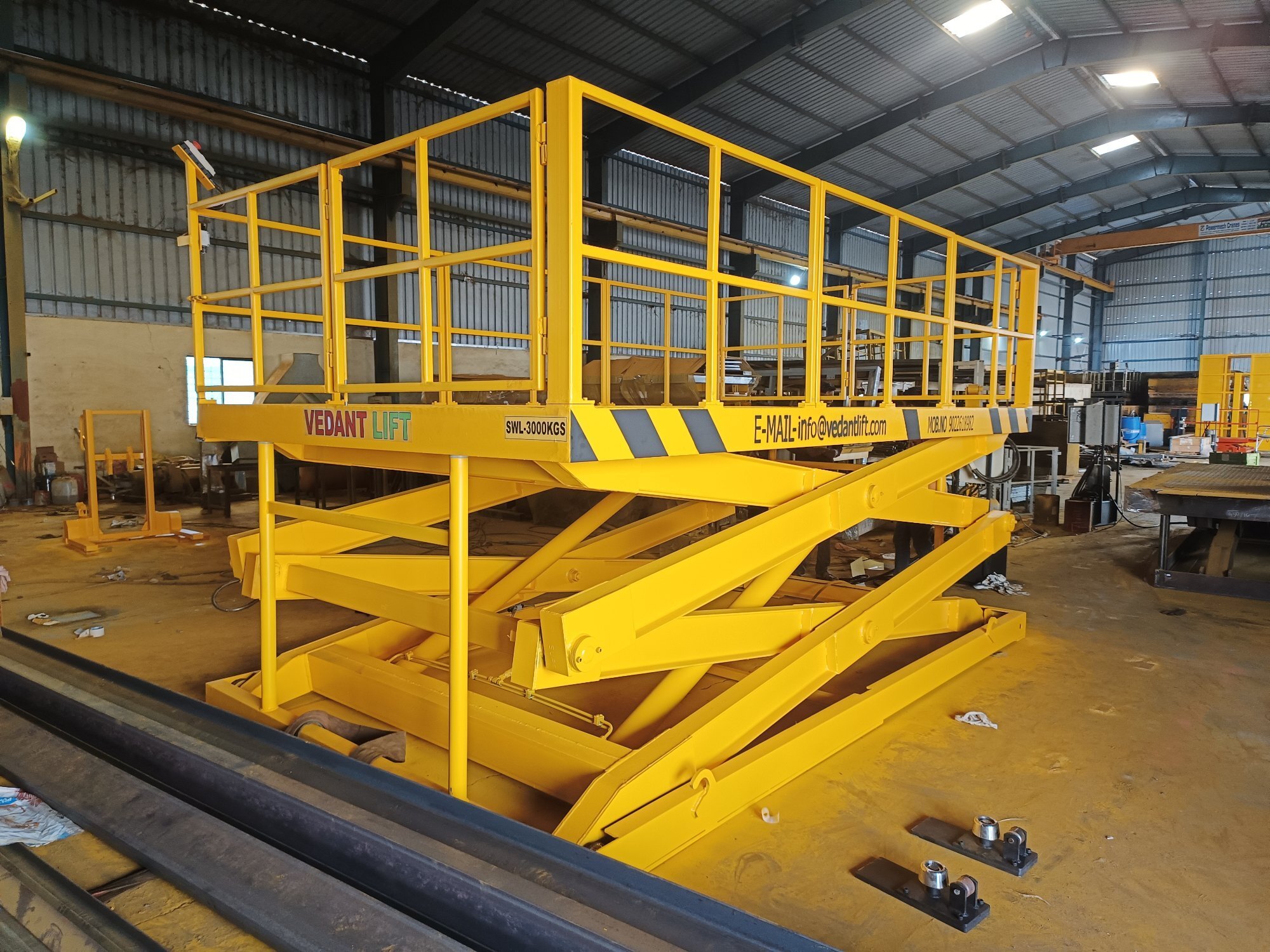 Pit Mounted Floor Scissor Lift - Color: All