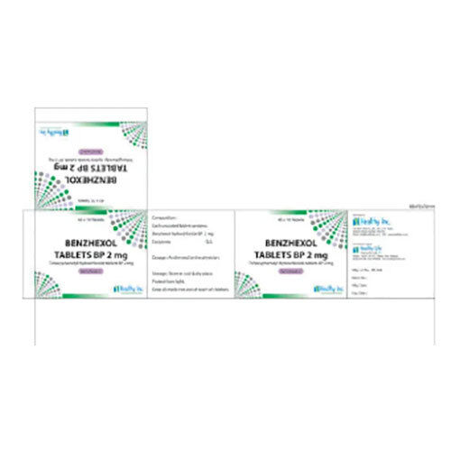 Benzhexol Hydrochloride Tablets Ip - Dosage Form: Tabet