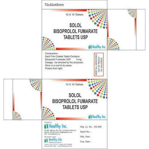 Bisoprolol Fumarate Tablets Usp - Grade: Medical