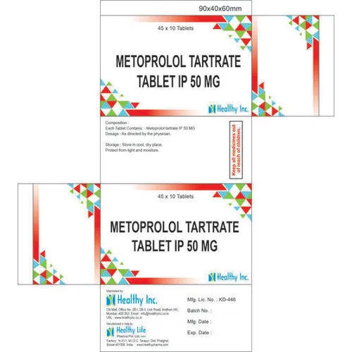 Metoprolol Tartrate Ip - Dosage Form: Tablet