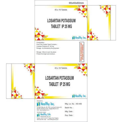 Losartan Potassium Tablets Ip - Grade: Medical