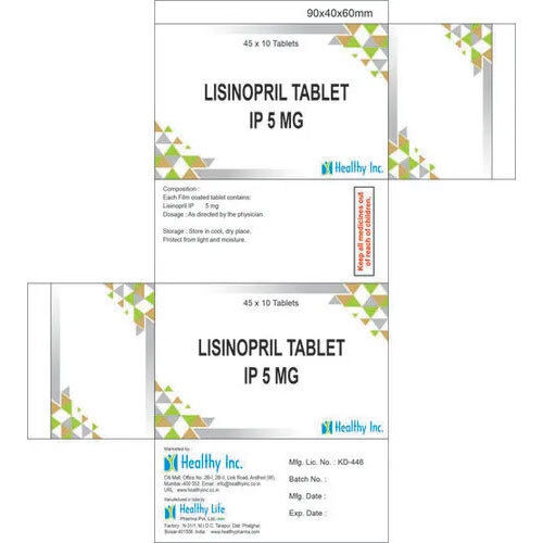 5 mg Lisinopril Tablets IP