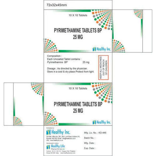 25mg Pyrimethamine Tablets