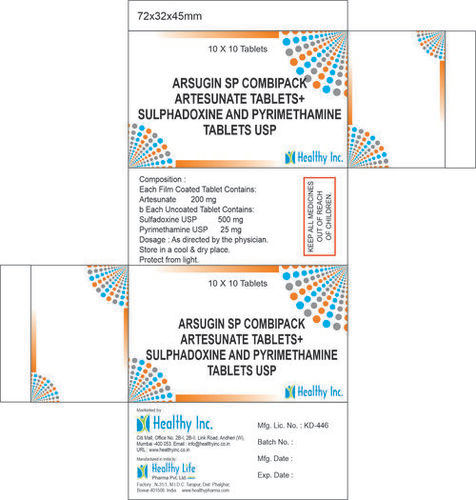 Sulfadoxine Pyrimethamine Artesunate Tablet