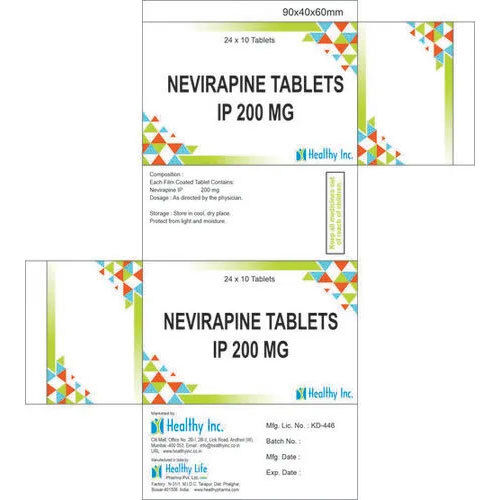 200 Mg Nevirapine Tablets Ip - Grade: Medical