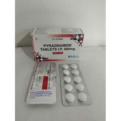 Pyrazinamide Tablets Ip 400 Mg - Origin: India