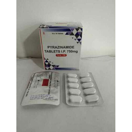 Pyrazinamide Tablet Ip 750 Mg - Origin: India