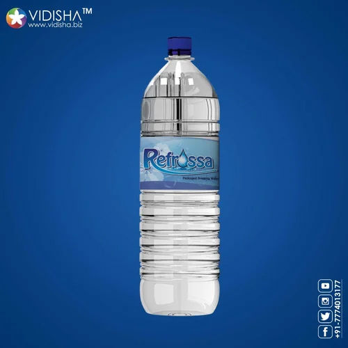 Mineral Water Bottle Label Design