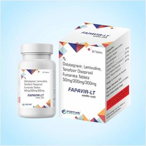 Fapavir-Lt Tablet(Dolutegravir (50Mg) + Lamivudine (300Mg) + Tenofovir Disoproxil Fumarate (300Mg) - Dosage Form: Tablets