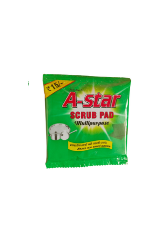 ए-स्टार स्क्रब पैड 3X4