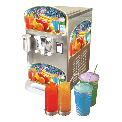 Mr. Shake-P - Thick Shake Machine With Pump - Color: Silver