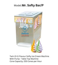 Softy Ice Cream Machine With Pump Mr. Softy Bar/p - Color: Silver