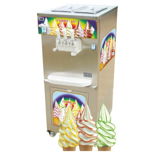 Combo - 601 - Ripple And Twin Flavour Softy Ice Cream Machine