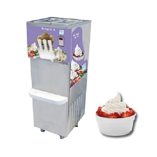 Mr. Yogi G-2 Floor - Frozen Yogurt Ice Cream Machine - Color: Silver