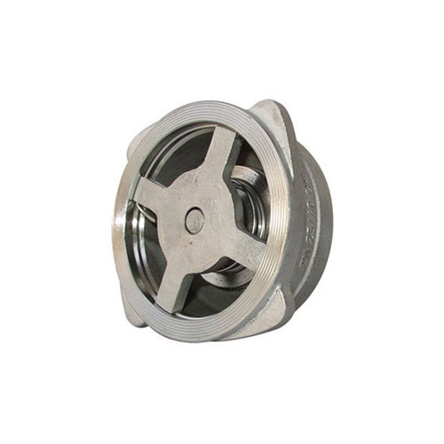 Single Plate Wafer Check Valve - Material: Stainless Steel