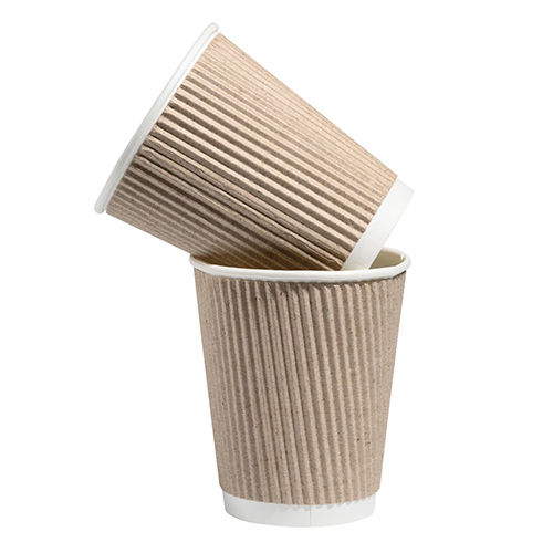 Hot And Cold Beverage Drinking Cup - Color: Brown