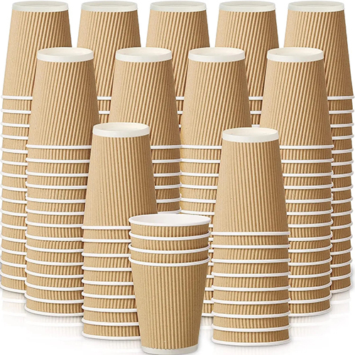 Hot And Cold Beverage Drinking Cup - Color: Brown