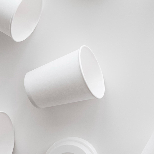 White Single Wall Paper Cup