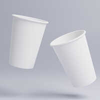 White Single Wall Paper Cup