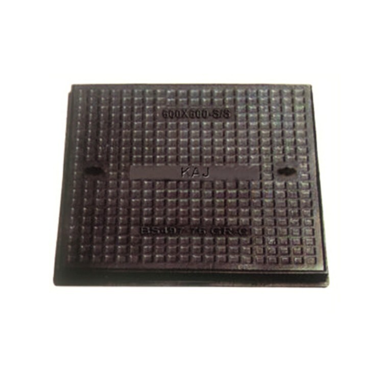 Cast Iron Single Seal Solid Top Manhole Cover - Application: Drainage