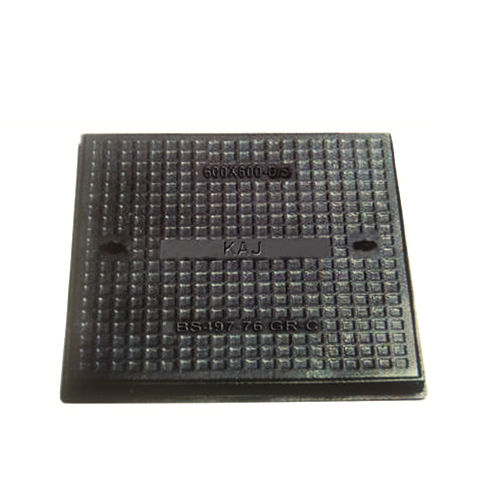 Cast Iron Double Seal Solid Top Manhole Cover And Frame - Application: Drainage