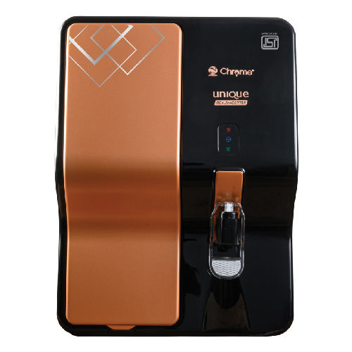 CHROME UNIQUE BLACK COPPER RO WATER PURIFIER