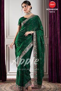 Banarasi Gold Crush Saree