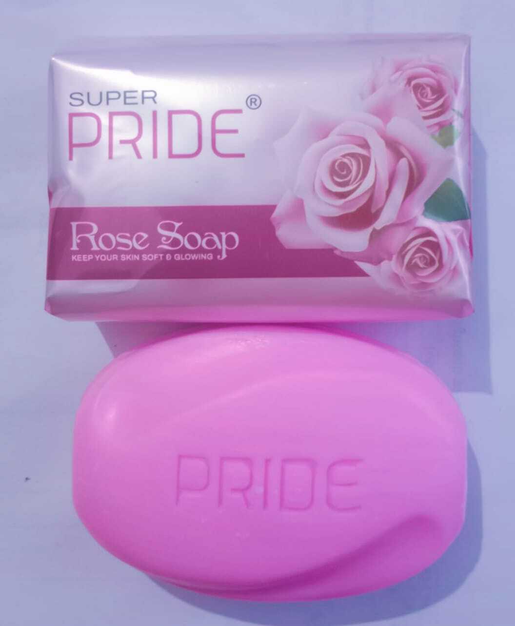 Super Pride Rose Soap 100gm - Ingredients: Natural Pearl