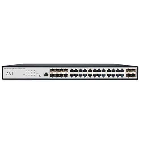 10g Uplink Managed Switch - Color: Black