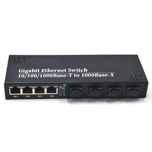 Gigabit Ethernet Fast Switch - Color: Black