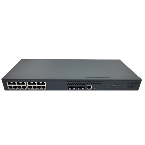 Layer 2+ Managed Ethernet Switch - Color: Black