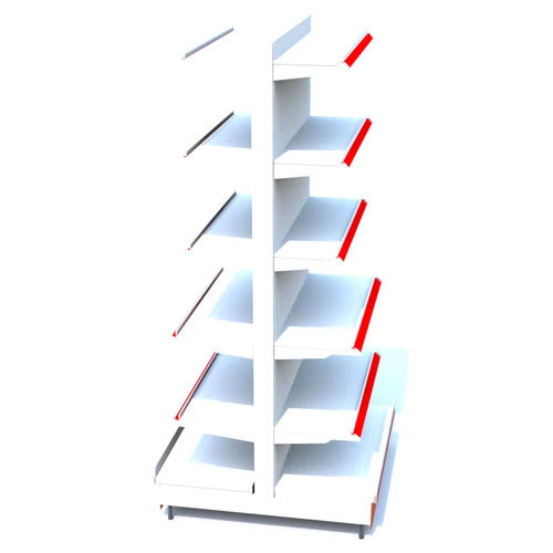 Retail Display Rack - Color: White