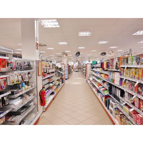 Supermarket Store Shelves Rack