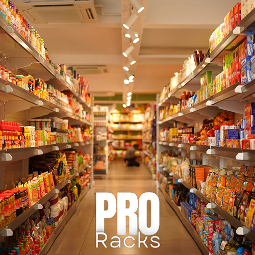 सुपरमार्केट ग्रोसरी डिस्प्ले रैक