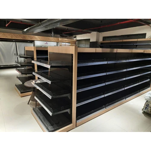 Double Side Supermarket Racks