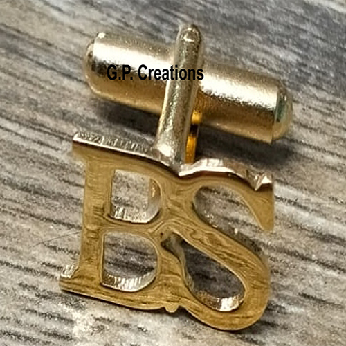 Shirt Cufflink - Color: Golden