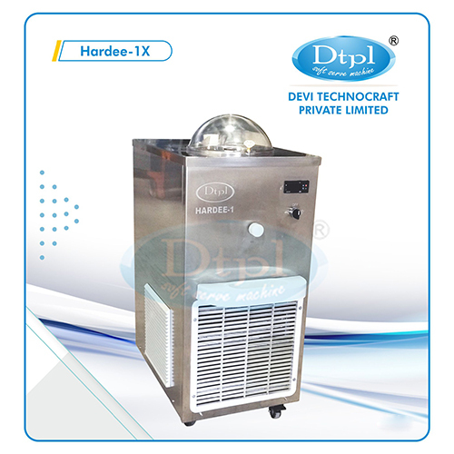 Hardee-1X Gelato And Natural Ice Cream Machine - 220V Power, Emerson Compressor | Pre-Cooling Pump, R-404A Refrigerant