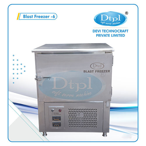 Blast Freezer-6 Gelato And Natural Ice Cream Machine - Power: 1 Phase Volt (V)