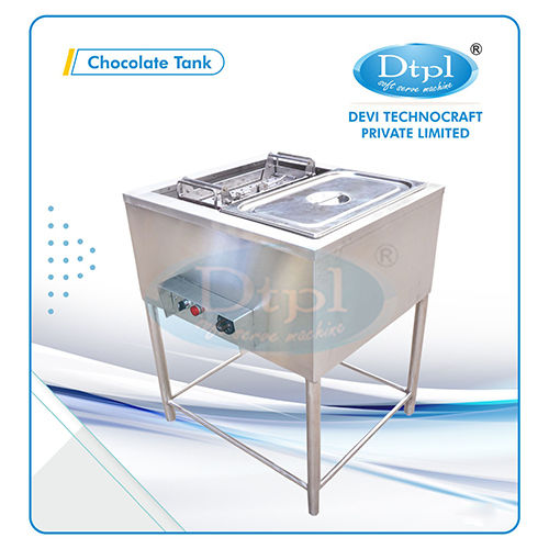 Ice Cream Chocolate Dipping Tank - Cooling Capacity: 20 Liter