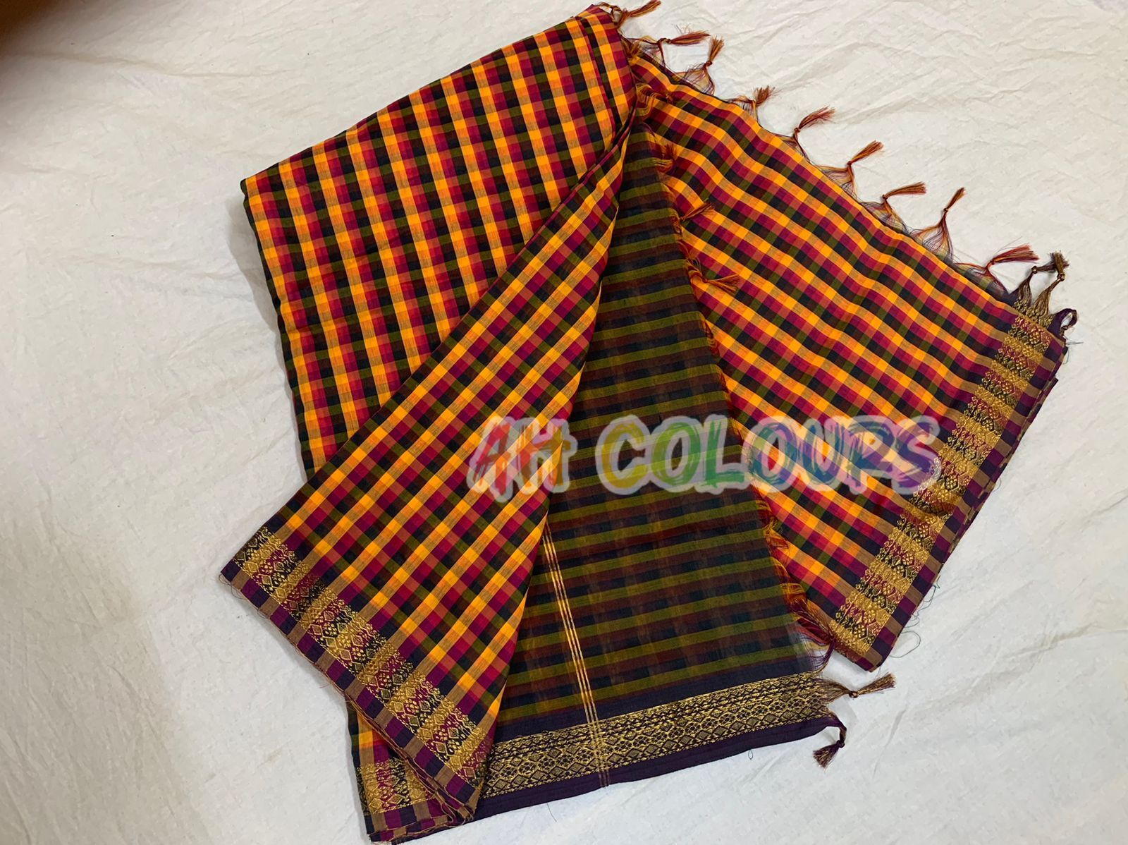 cotton madisar saree
