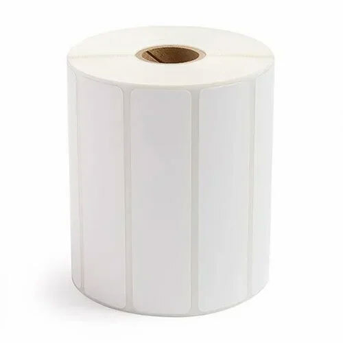 100MM X 75MM थर्मल आत्म चिपकने वाला पेपर लेबल