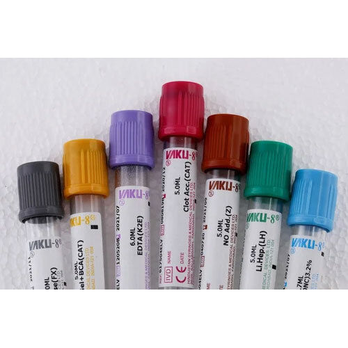 Blood Collection Test Tube Labelling Machine - Color: Multicolour