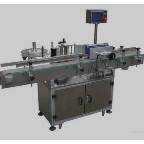 Automatic Round And Flat Bottle Sticker Labelling Machine